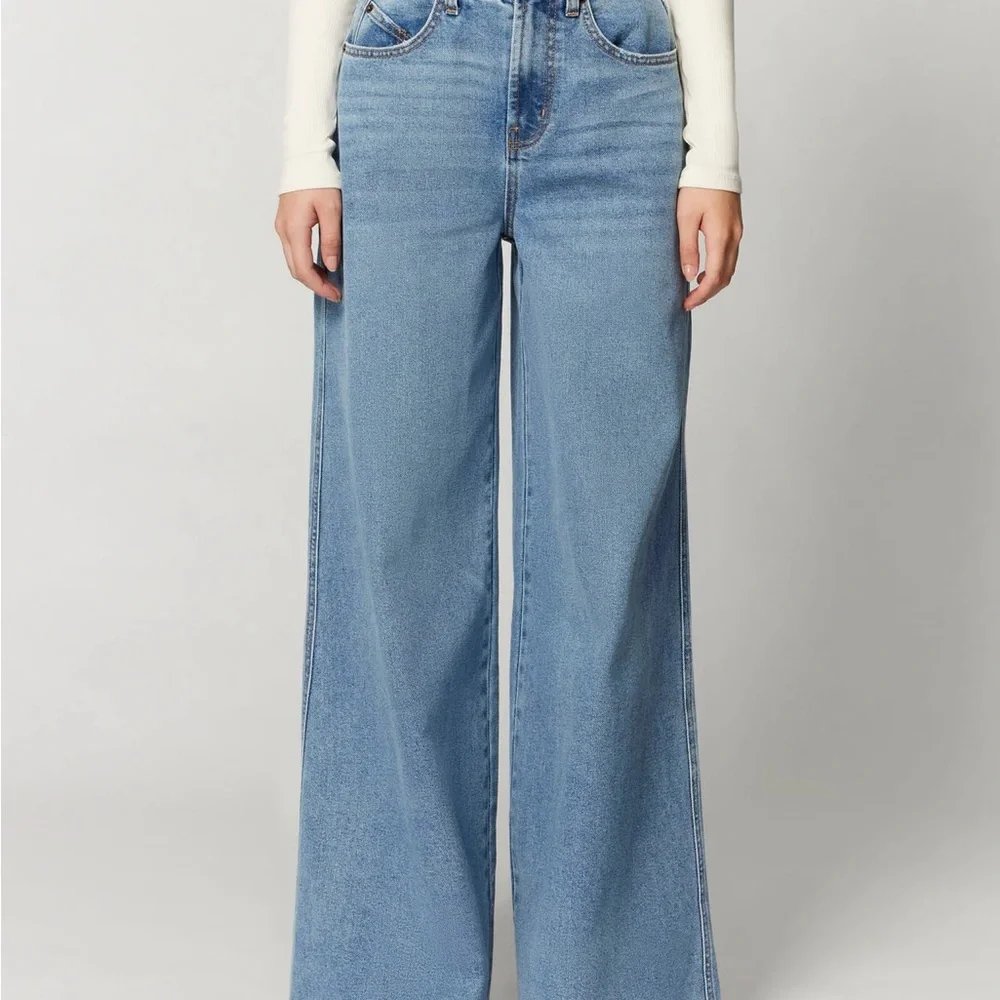 FLORENCE BY MILLS TOTAL SOFTIE WIDE LEG JEAN SIZE 6 - Picture 2 of 8